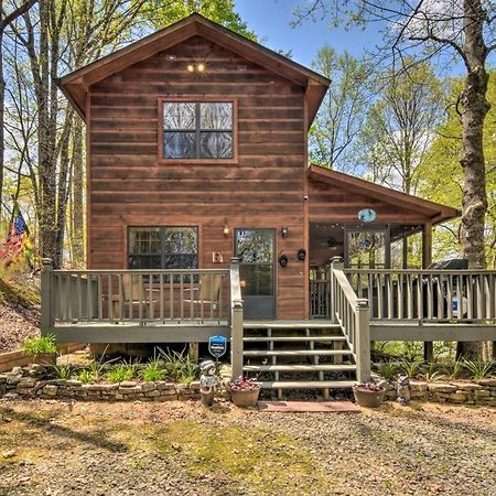 Cozy Hiawassee Cabin With Fire Pit And Mtn Views! Dış mekan fotoğraf
